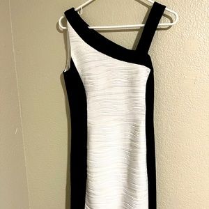 Black and White Calvin Klein Dress size 6